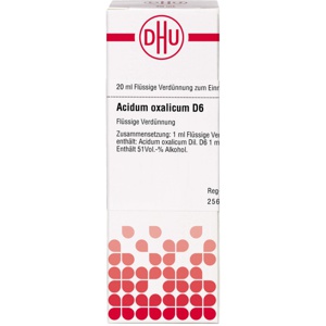 ACIDUM OXALICUM D 6 Dilution Produktbild