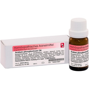 ACIDUM PHOSPHORICUM D 6 Globuli Produktbild