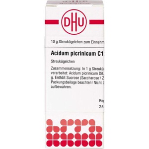 ACIDUM PICRINICUM C 12 Globuli Produktbild