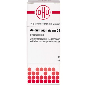 ACIDUM PICRINICUM D 12 Globuli Produktbild