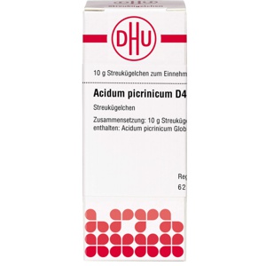 ACIDUM PICRINICUM D 4 Globuli Produktbild