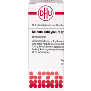 ACIDUM SALICYLICUM D 12 Globuli Produktbild