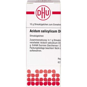 ACIDUM SALICYLICUM D 6 Globuli Produktbild