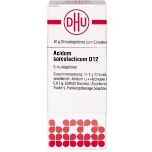 ACIDUM SARCOLACTICUM D 12 Globuli Produktbild