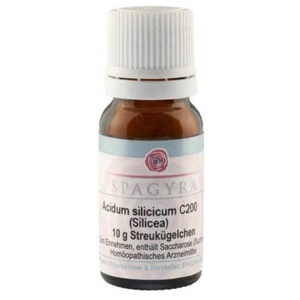 ACIDUM SILICICUM Silicea C 200 Globuli Produktbild