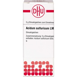 ACIDUM SULFURICUM LM XII Globuli Produktbild