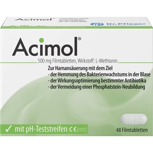 ACIMOL mit pH Teststreifen Filmtabletten Produktbild