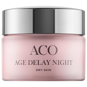 ACO Age Delay Night Cream Dry Skin, 50 ml produkt bild