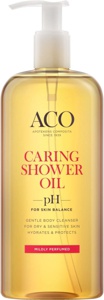 ACO Caring Shower Oil Med Parfume produktbillede