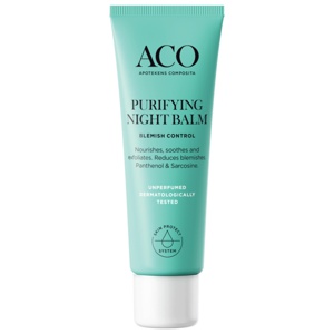 ACO Face Purifying Night Balm, 50 ml produktbilde