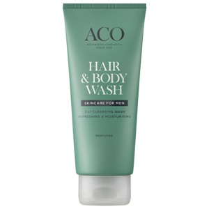 ACO For Men Hair & Body Wash Parfymerad 200 ml produkt bild