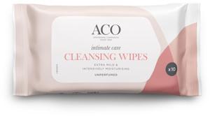 ACO Intimate Care Cleansing Wipes 10 st produkt bild