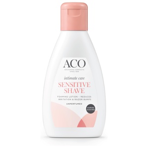 ACO Intimate Care Sensitive Shave barberingslotion 200 ml produktbilde