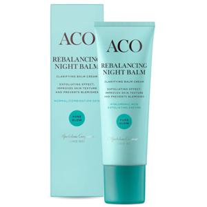 ACO Pure glow Rebalancing Night Balm Nattkräm, 50 ml produkt bild