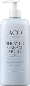 ACO Shower Cream Moist parfymerad 400 ml produkt bild