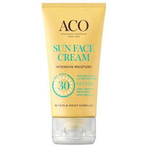 Sun Face Cream SPF 30 U/Parfume produktbillede