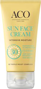 ACO Sun Face Cream SPF 30, 50 ml produkt bild