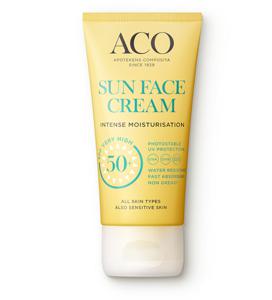 ACO Sun Face Cream SPF50+ Oparfymerad 50 ml