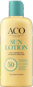 ACO Sun Lotion SPF 50 Uden Parfume produktbillede
