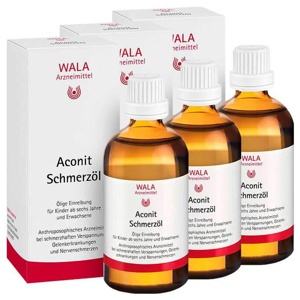 Aconit Schmerzöl, 3x100 ml Öl Produktbild