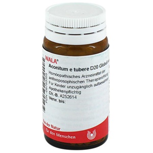 ACONITUM E tubere D 20 Globuli Produktbild
