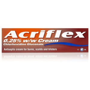 Acriflex Antiseptic Burns Cream 30g product image