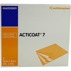 ACTICOAT 7 5x5 cm antimikrob.Wundaufl.7-Tage Produktbild