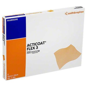 ACTICOAT Flex 3 10x10 cm Verband Produktbild