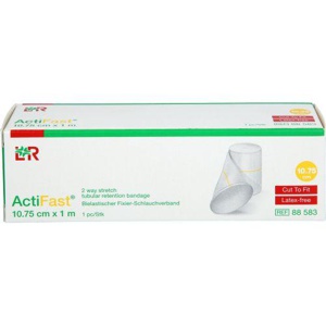 ACTIFAST schlauchf.Fixierverb.10,75 cmx1 m gelb Produktbild