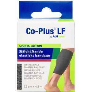 Actimove Co-Plus LF Sort 7,5cmx4,5m produktbillede