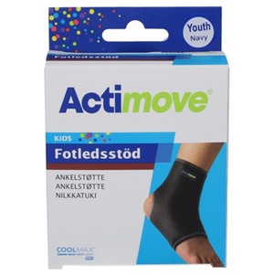 Actimove Kids Ankelstøtte Youth Navy 1 stk. produktbillede