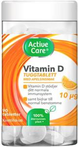 Active Care Vitamin D 90 tuggtabletter produkt bild