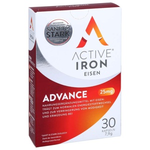 ACTIVE IRON Eisen Advance 25 mg Kapseln Produktbild