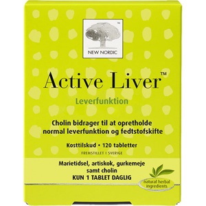 New Nordic Active Liver - 120 tabl. produktbillede