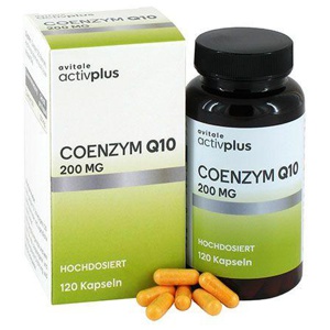 Activplus Coenzym Q10 200 mg Kapseln, 120 St Kapseln Produktbild