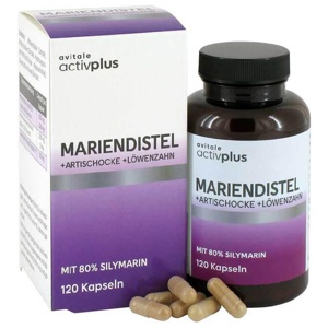 Activplus Mariendistel+Artischocke+Löwenzahn Kapseln Produktbild
