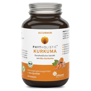 Acurmin Phytholistic Bio-Curcuma-Extrakt Kapseln Produktbild