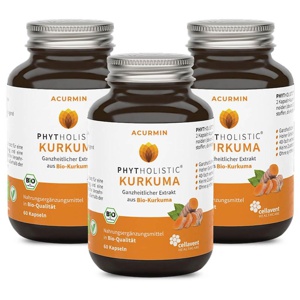 Acurmin Phytholistic Bio-Curcuma-Extrakt Kapseln Produktbild