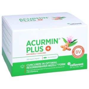 Acurmin Plus Das Mizell-curcuma Weichkapseln 180 St Weichkapseln Produktbild