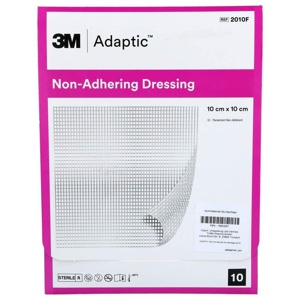 ADAPTIC 10x10 cm feuchte Wundauflage 2010F Produktbild