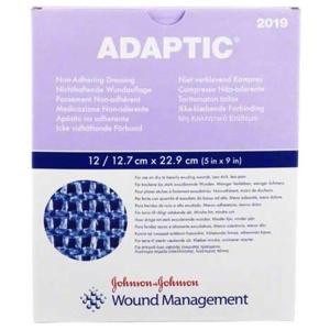 ADAPTIC 12,7x22,9 cm feuchte Wundauflage 2019 Produktbild
