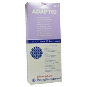 ADAPTIC 7,6x20,3 cm feuchte Wundauflage 2013 Produktbild