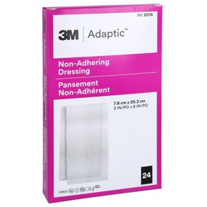 Adaptic 7,6x20,3 cm feuchte Wundauflage 3M 2015, 24 St Verband Produktbild