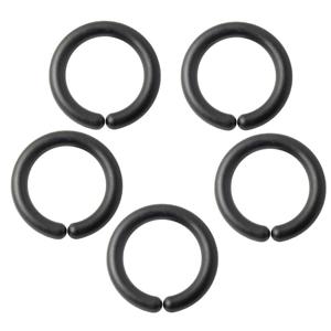 AddBaby Barnvagnsringar 5-pack Svart produkt bild