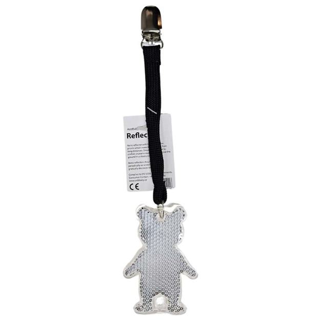 AddBaby Reflexband Björn Svart