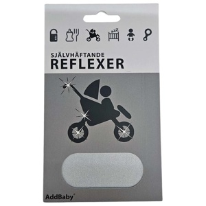 AddBaby Reflexklistermärken Silver produkt bild