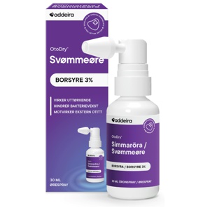 Addeira OtoDry Svømmeøre Ørespray, 30 ml produktbilde