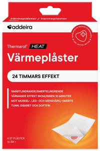 Addeira Thermarol smärtlindrande värmeplåster 4 st produkt bild