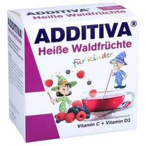 ADDITIVA heiße Waldfrüchte Pulver Sachets Produktbild