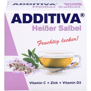 ADDITIVA heißer Salbei Pulver Sachets Produktbild